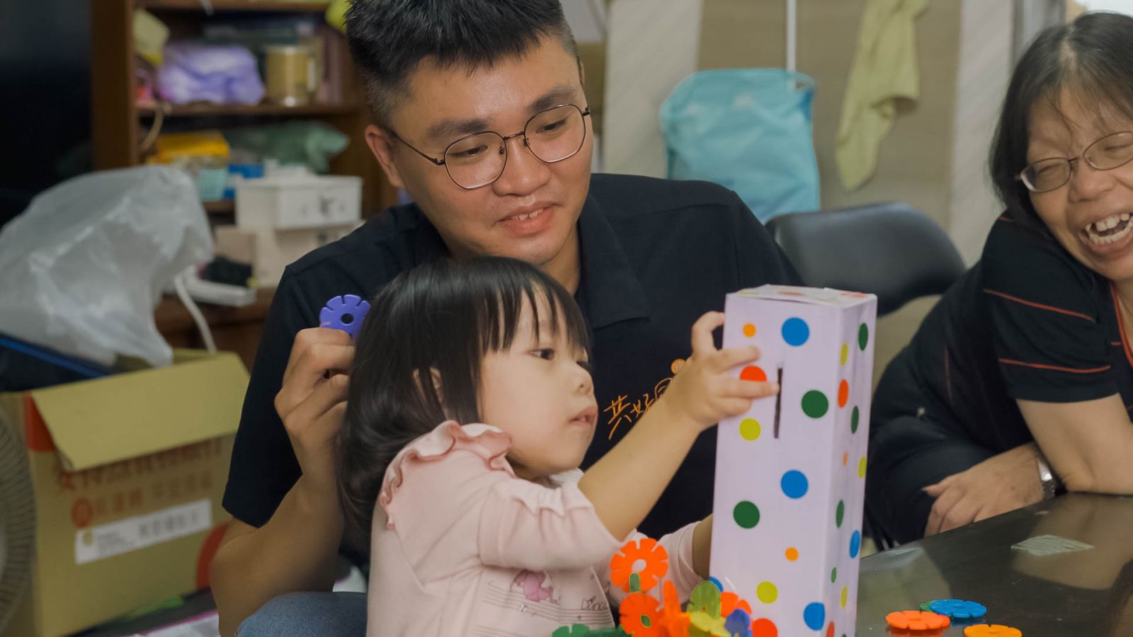 阿妞,在伊甸到宅療育幫助下,穩定學習成長。